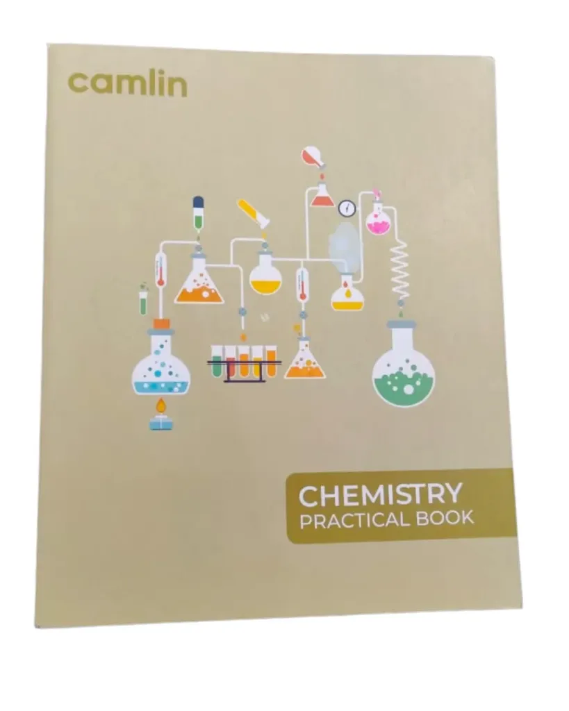CHEMISTRY HC DESIGN 104PGS PRACTICAL BOOK