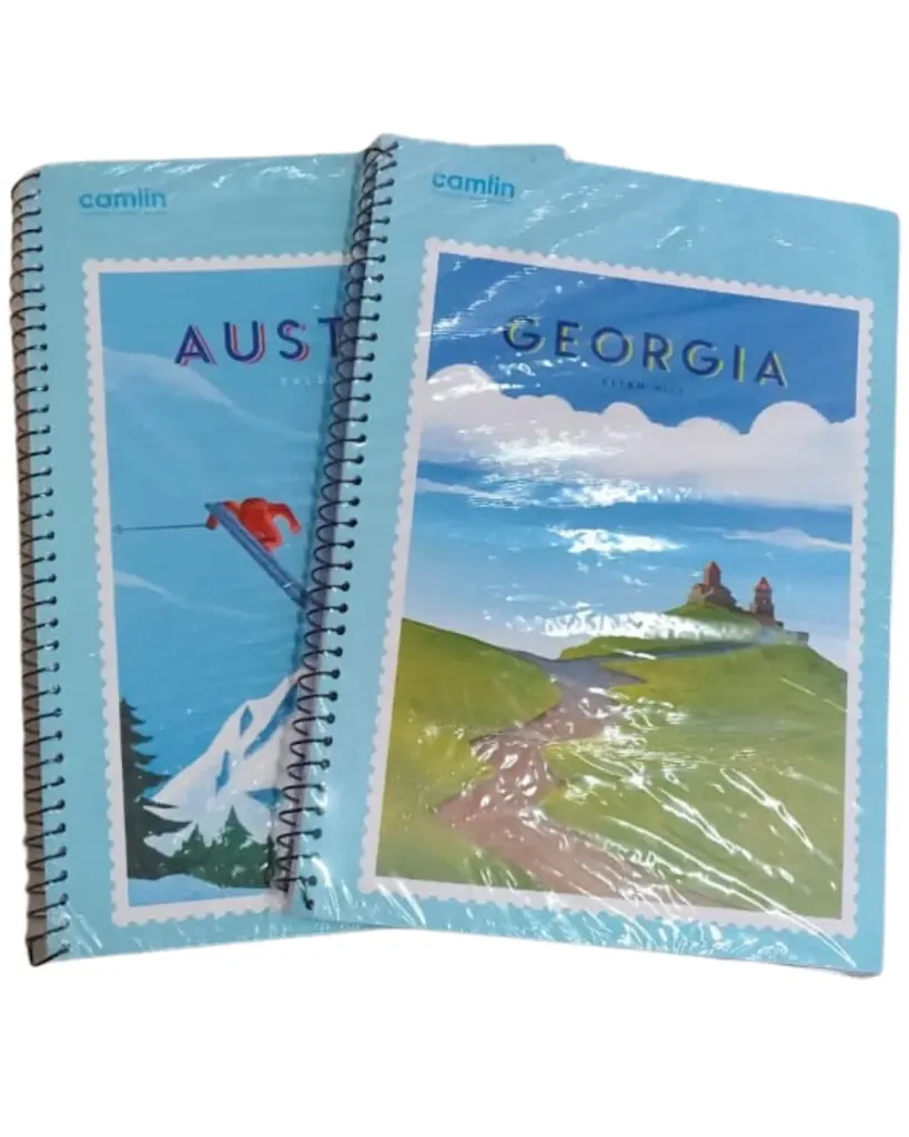 A4 SC SL DESIGN 180PGS SPIRAL BOOK